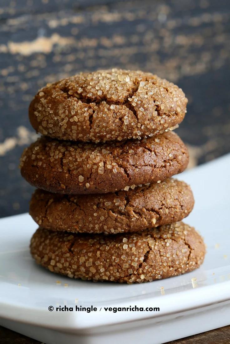 Gluten free Ginger Molasses Cookies | Pitzn