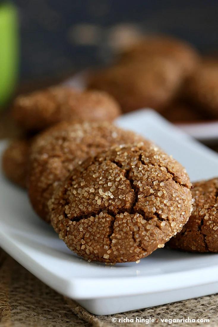 Gluten free Ginger Crinkle Cookie | Pitzn