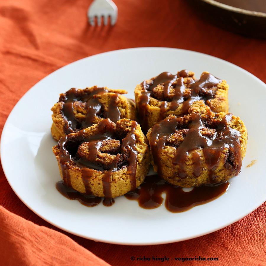 Gluten-free Pumpkin Cinnamon Rolls | Pitzn