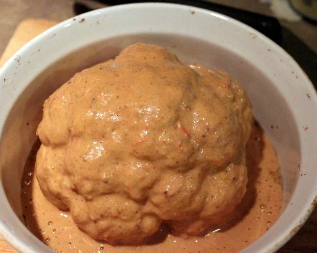 Gobi Musallam - Whole Roasted Cauliflower with Creamy Makhani Gravy