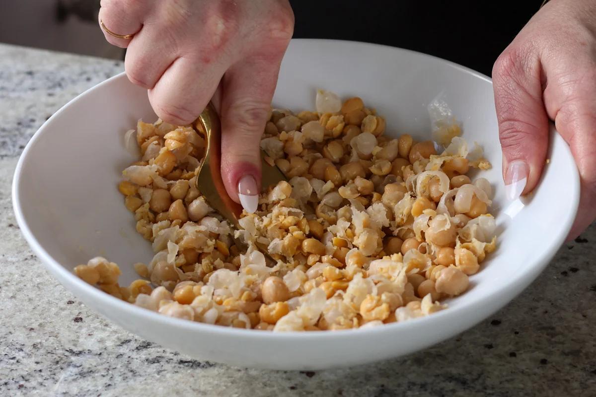 machine the chickpeas