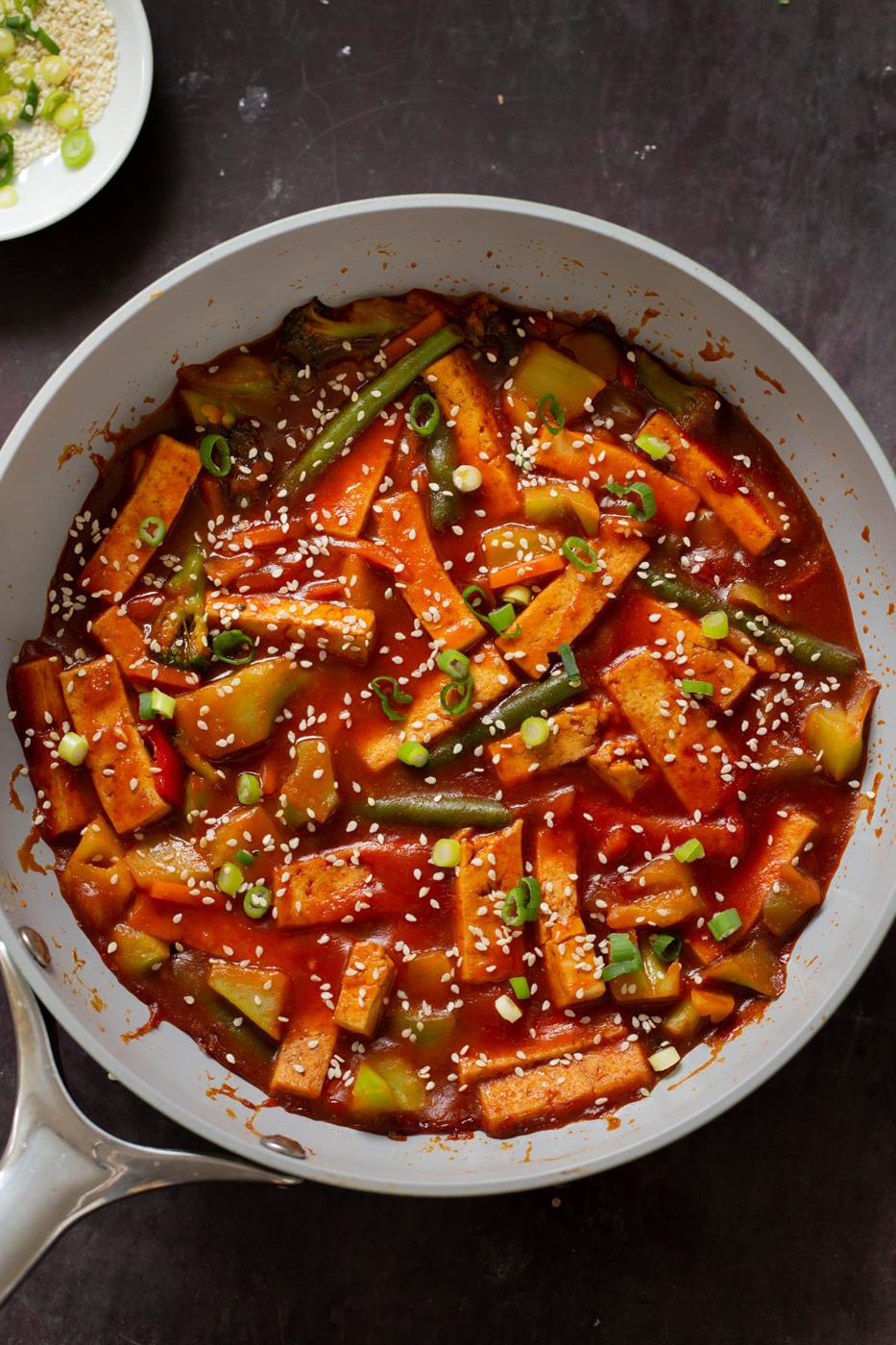 Gochujang Tofu Stir Fry