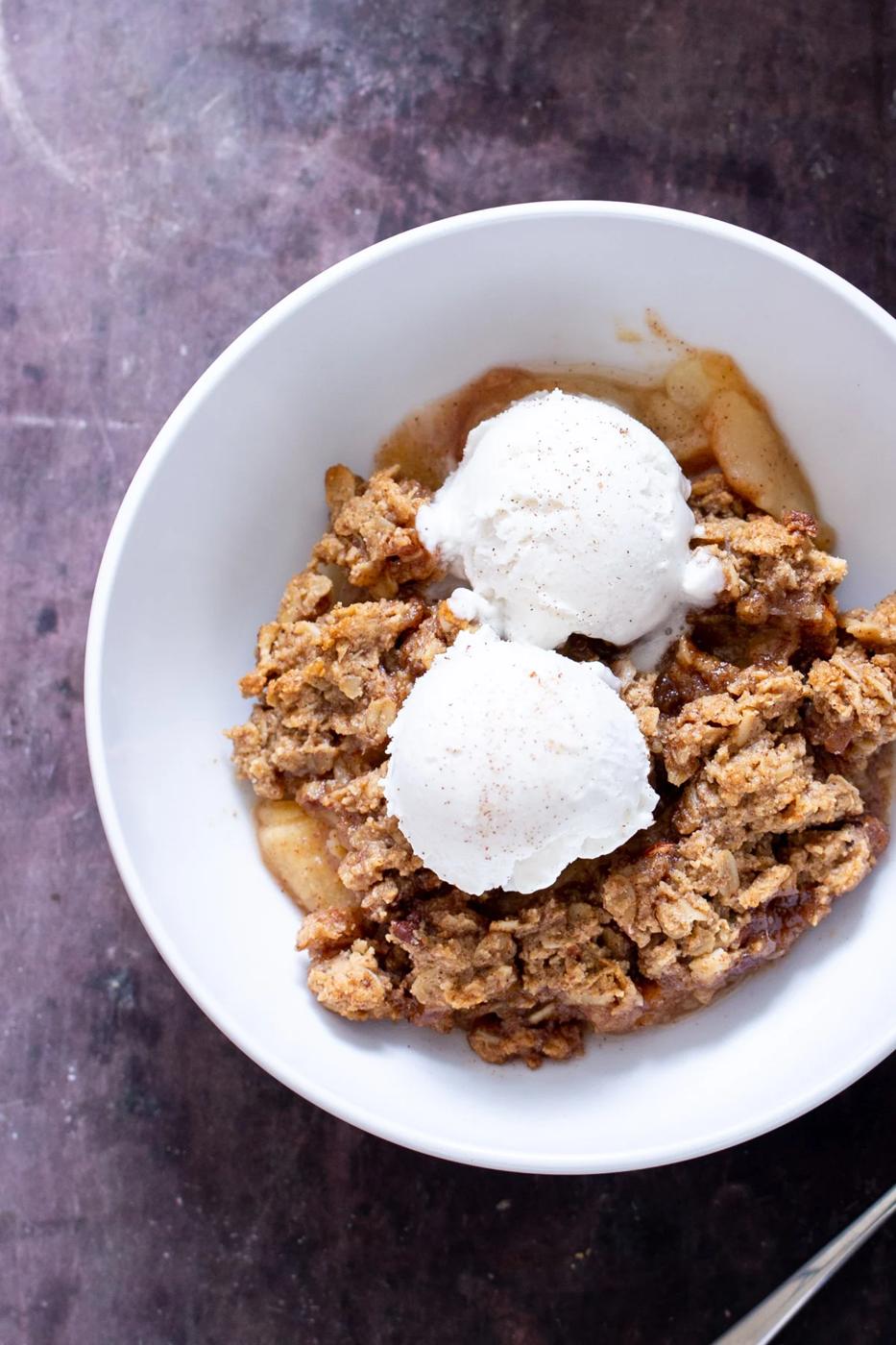 Gluten Free Apple Pear Crisp Vegan