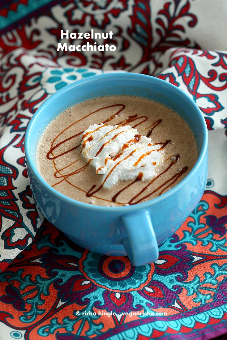 Hazelnut Macchiato Vegan Recipe with Date Hazelnut Caramel