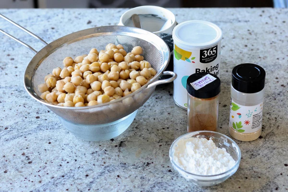 crispy chickpeas ingredients