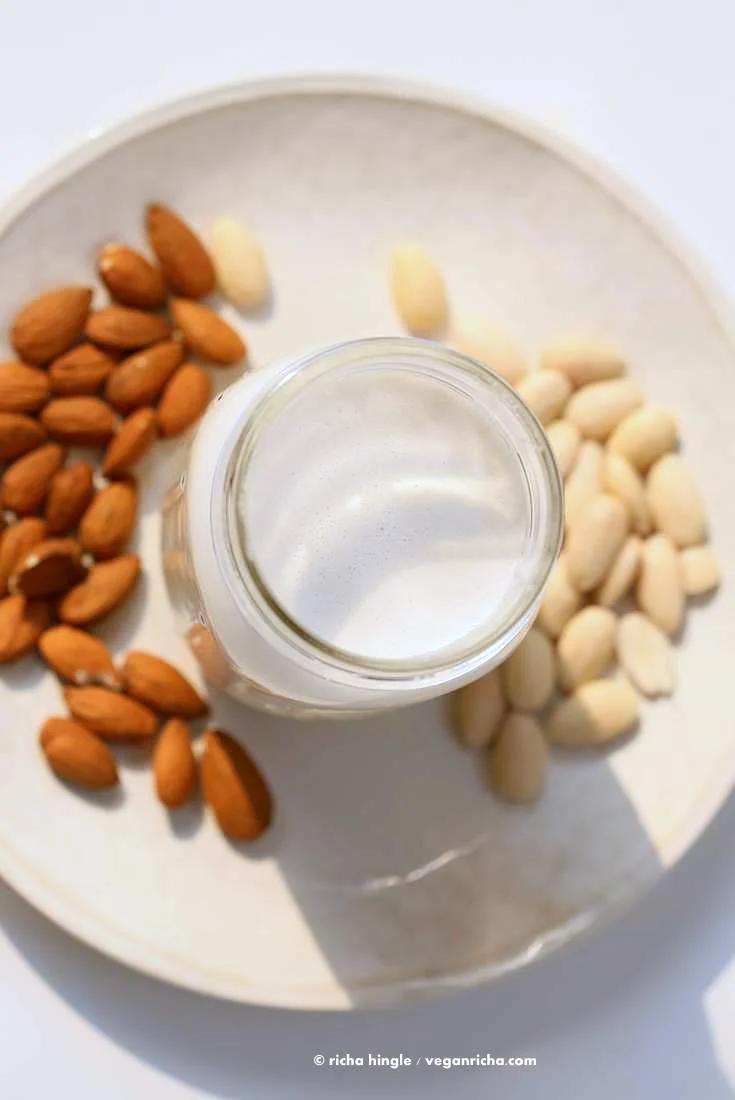 How to make Almond Milk - Homemade | Pitzn