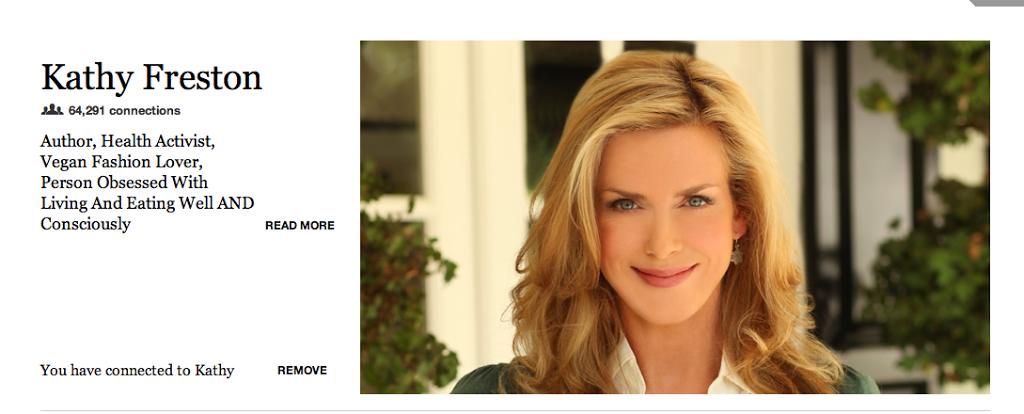 Interview with Kathy Freston about her new Book “The Lean” Also, a Book Giveaway!