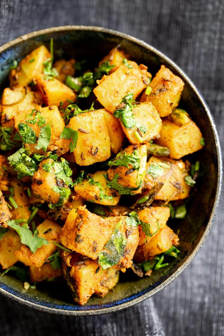 Jeera Aloo – Cumin Spiced Potatoes