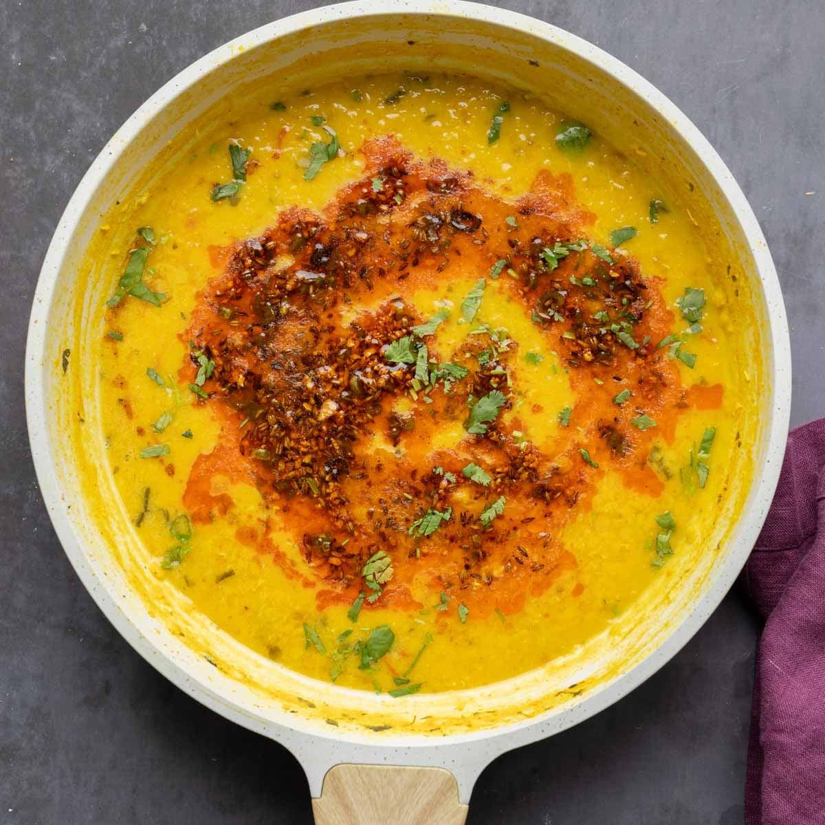 Jeera Dal (Indian Cumin-Scented Lentil Dahl)