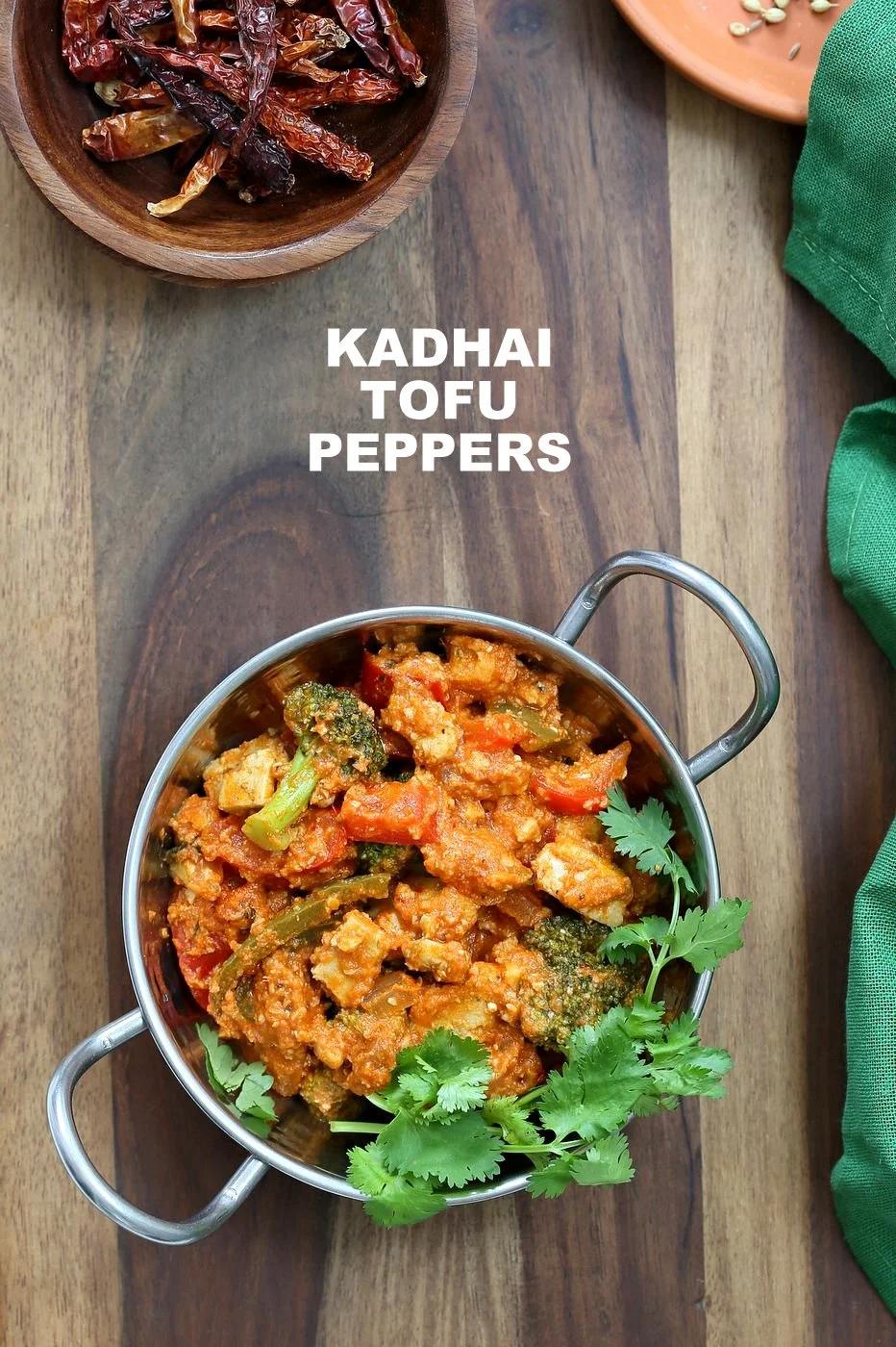 Kadai “Paneer” Tofu & Peppers