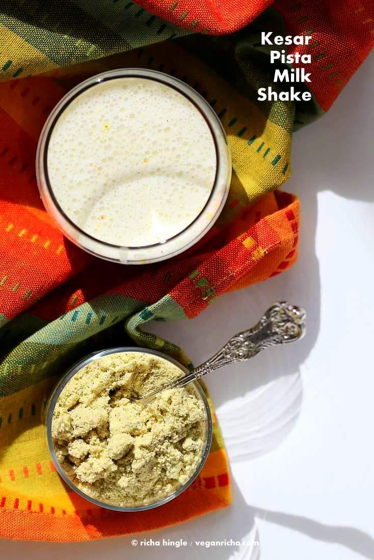 Kesar Pista Masala Milk Mix – Saffron Pistachio Milk Shake