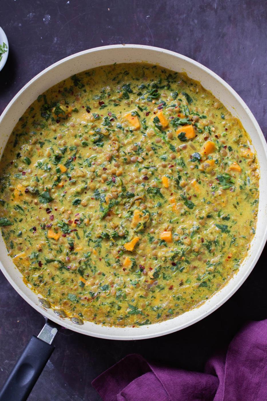Lentil Coconut Curry (1 pan, 30 minutes!)