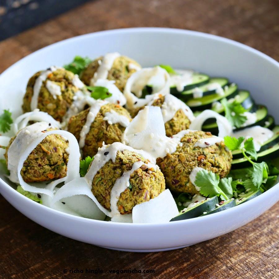 Baked Lentil Falafels | Pitzn