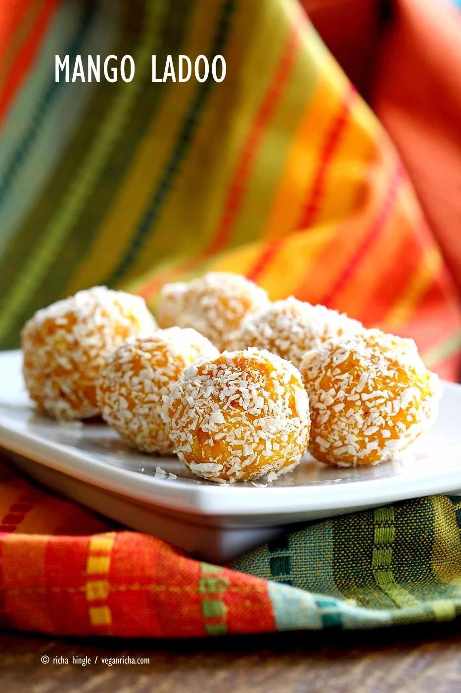 Mango Coconut Ladoo