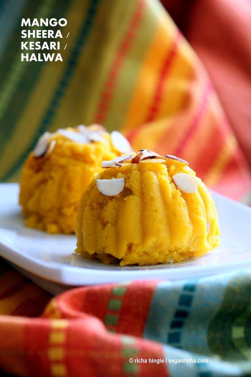 Mango Sheera Recipe – Mango Semolina Pudding / Kesari / Halwa