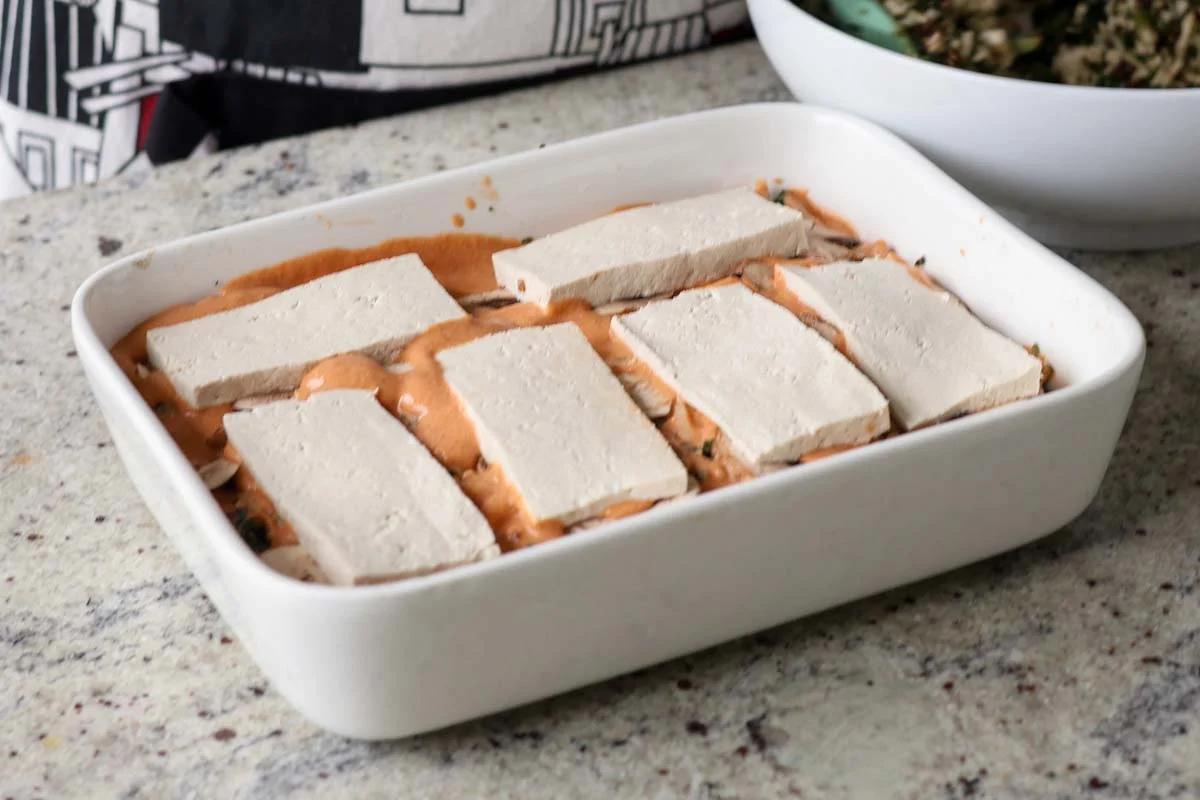 second layer of tofu