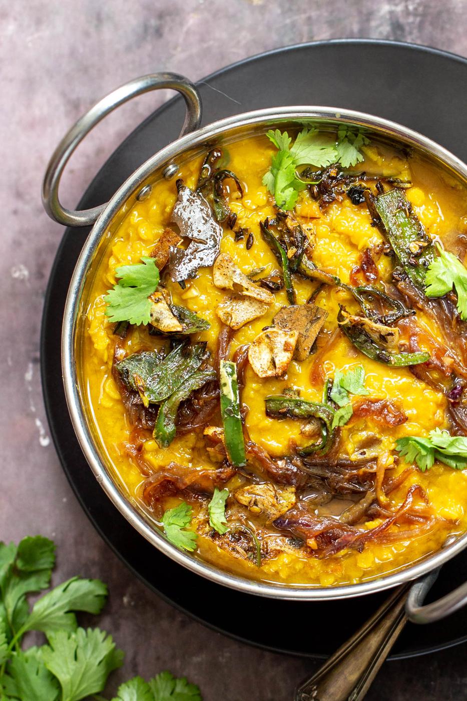 Masoor Dal Tadka (Indian Split Red Lentil Dal)