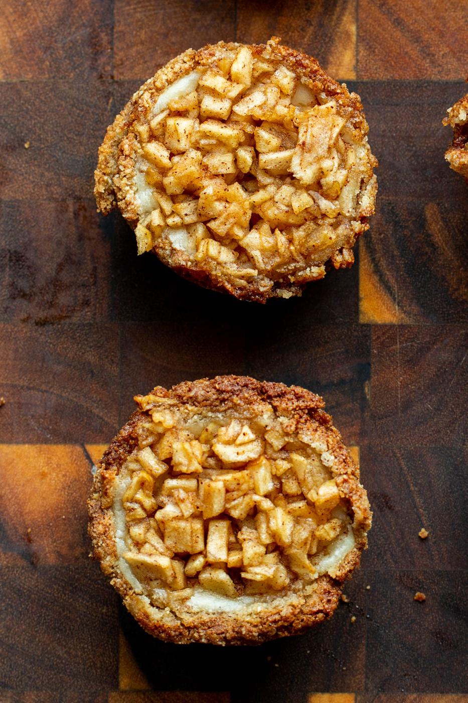 Mini Apple Pie Cheesecake