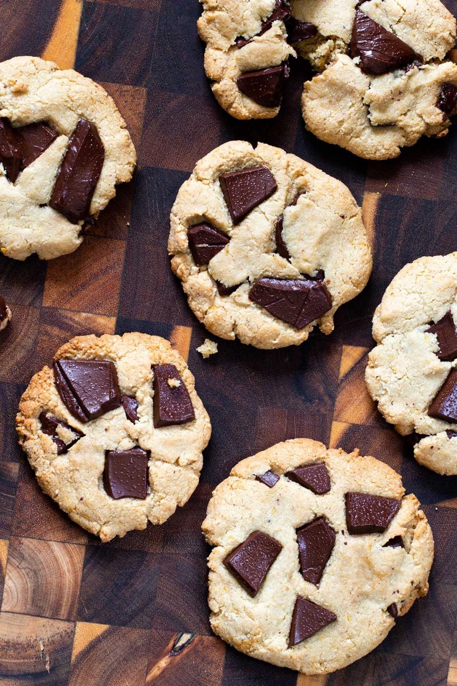 Miso Lemon Pepper Chocolate Chunk Cookies