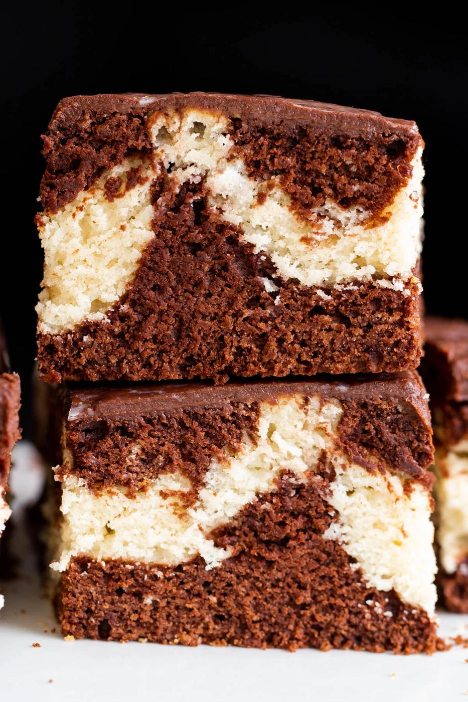 Mocha Marble Cake