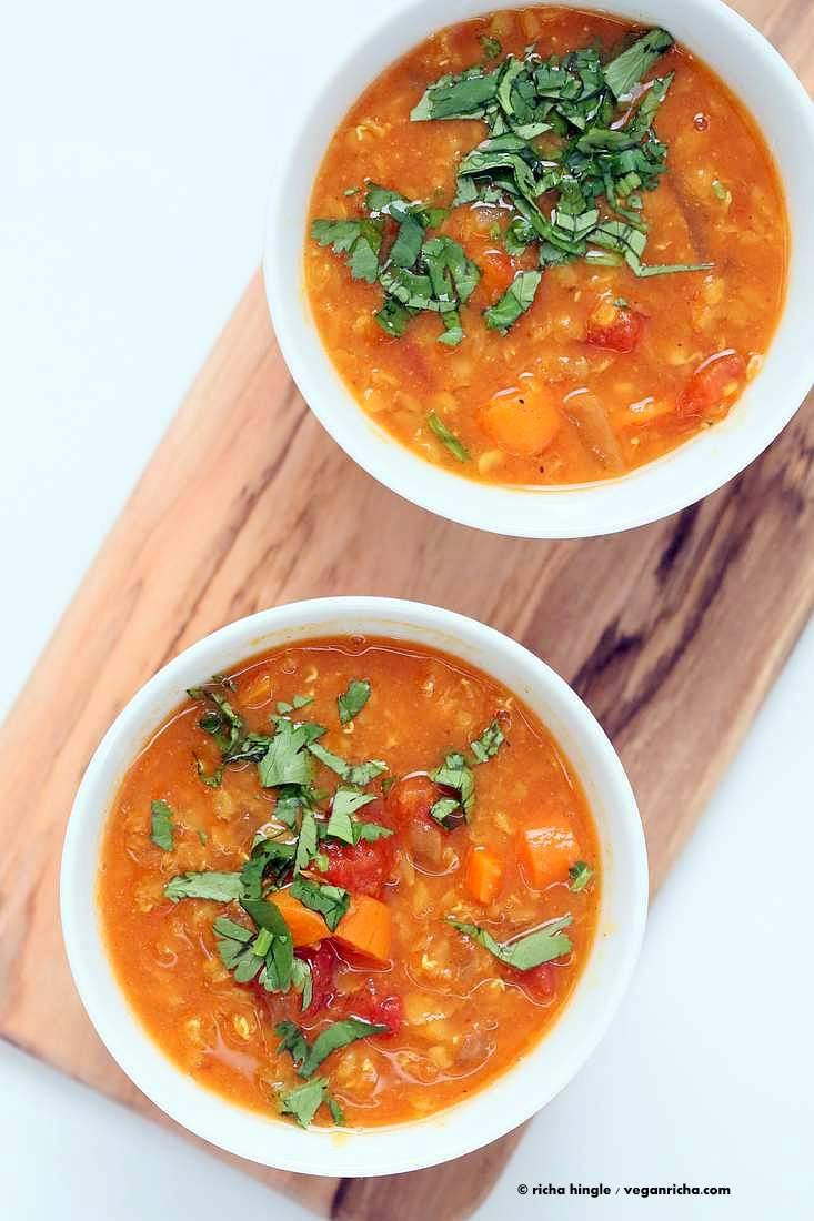 Moroccan Lentil Soup | Pitzn