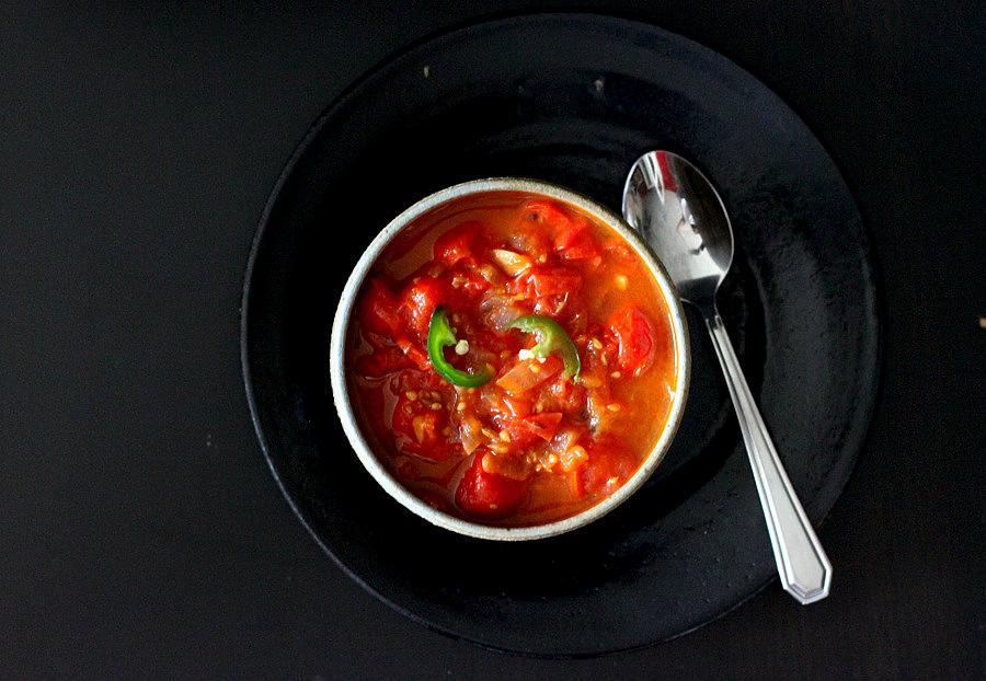 My Mom’s Tomato Chutney – Sweet, sour and spicy. Vegan glutenfree recipe