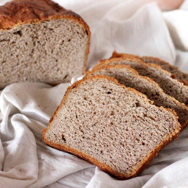 No Knead Strawberry Wheat Bread Loaf. vegan