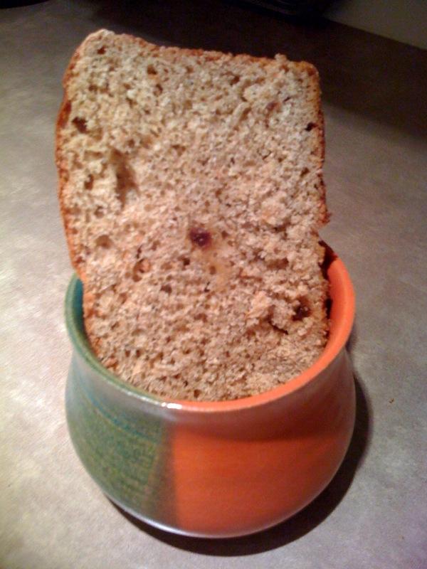 Orange Raisin whole wheat bread!