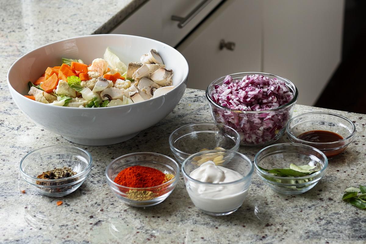 paneer ghee roast ingredients