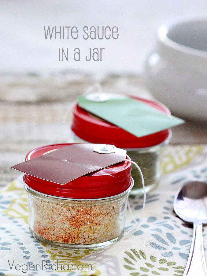 Creamy Pasta Sauce in a Jar. White sauce, Spicy Sriracha, Chipotle, Ranch, Mac ‘n’ Cheese and more. Vegan Glutenfree recipe