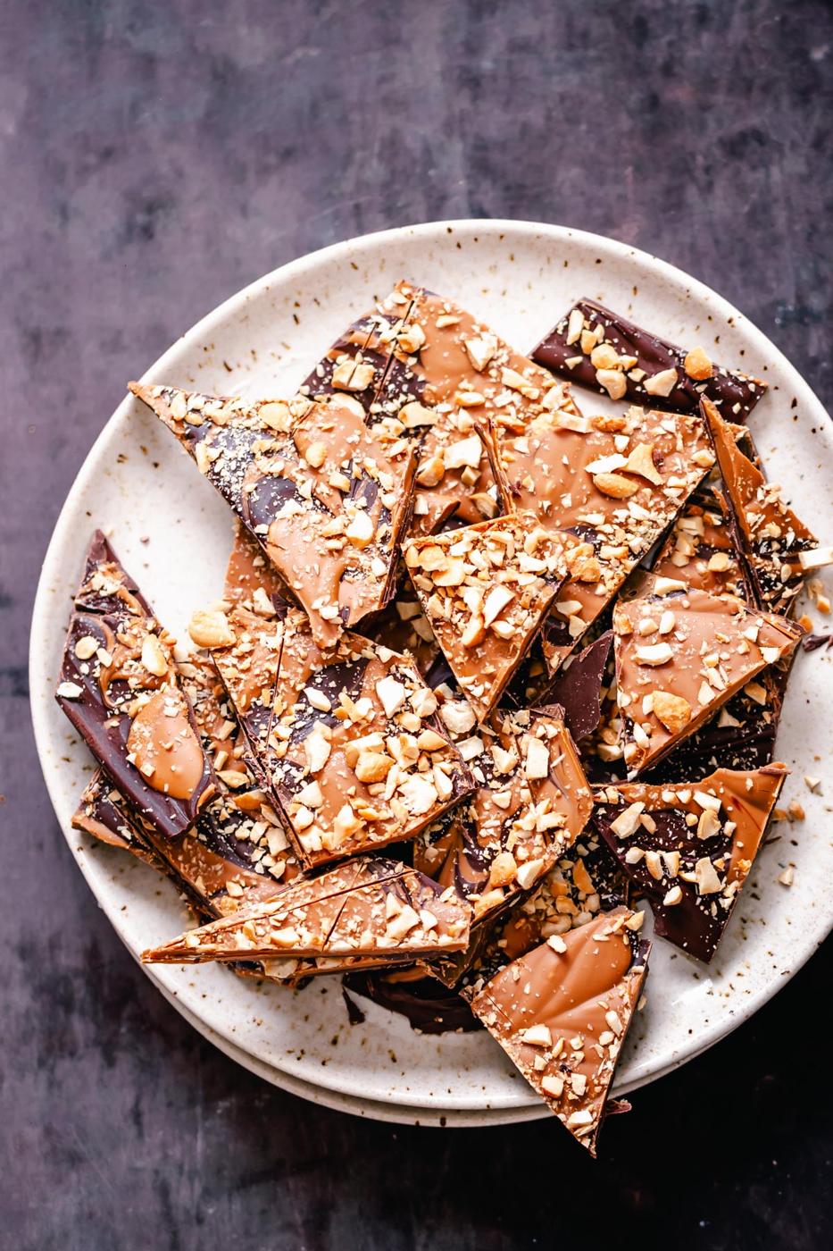 Peanut Butter Cup Chocolate Bark