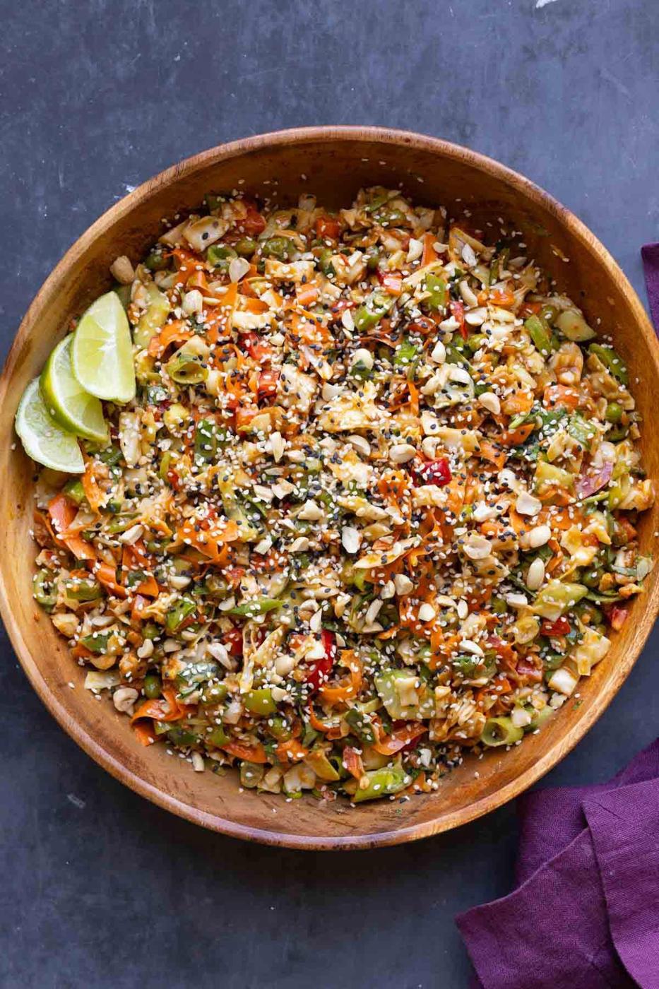 Crunchy Peanut Gochujang Power Salad
