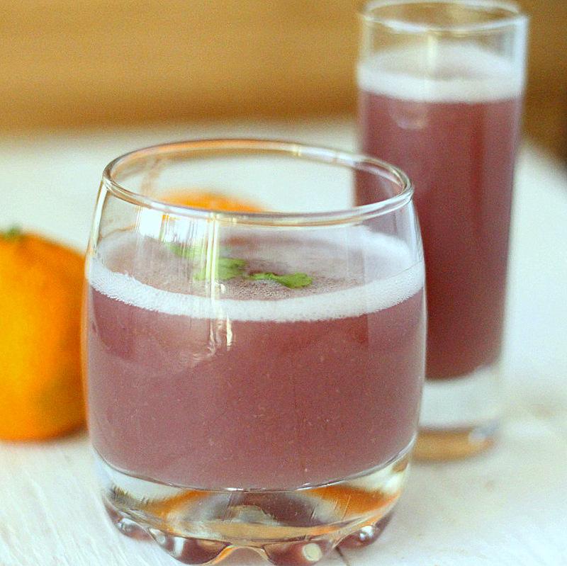 Pomegranate Apple Satsuma Spiced cooler!