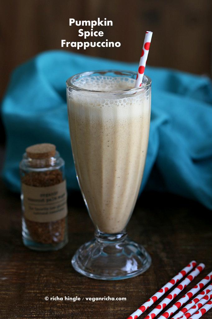 Vegan Pumpkin spice Frappuccino | Pitzn