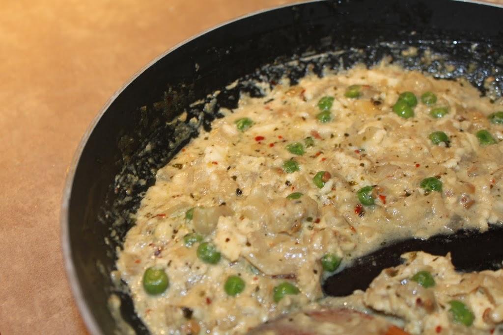 Quick Methi Malai Tofu-Paneer Mutter.