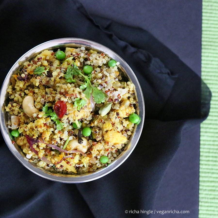 Quinoa Cauliflower Biryani | Pitzn