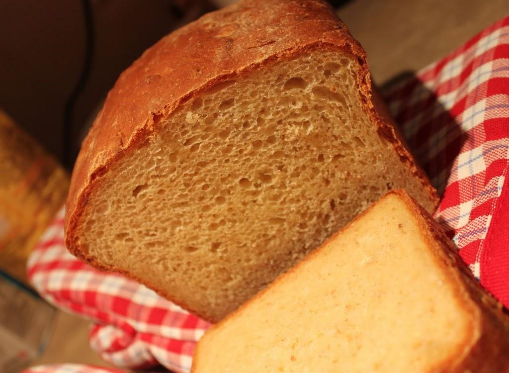 Ricotta, Olive oil Bread with a hint of Carom seeds!