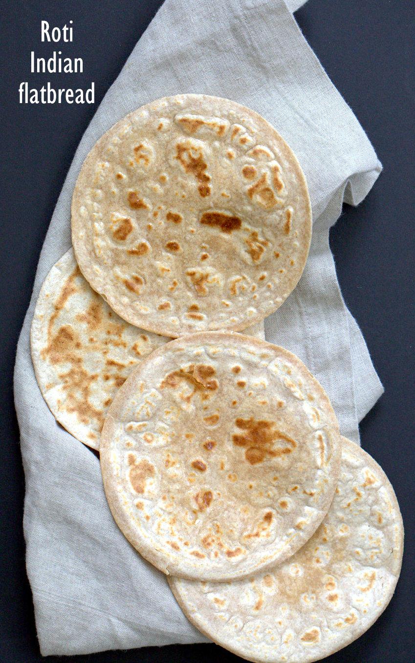 Roti Chapati Indian Flatbread made in Rotimatic.
