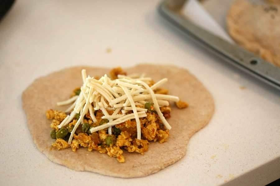 Vegan Naan Calzones | Pitzn