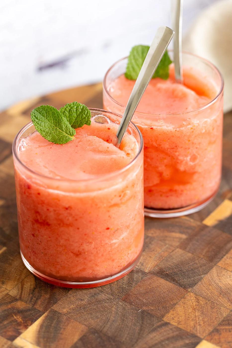 Strawberry Lemonade Slushie