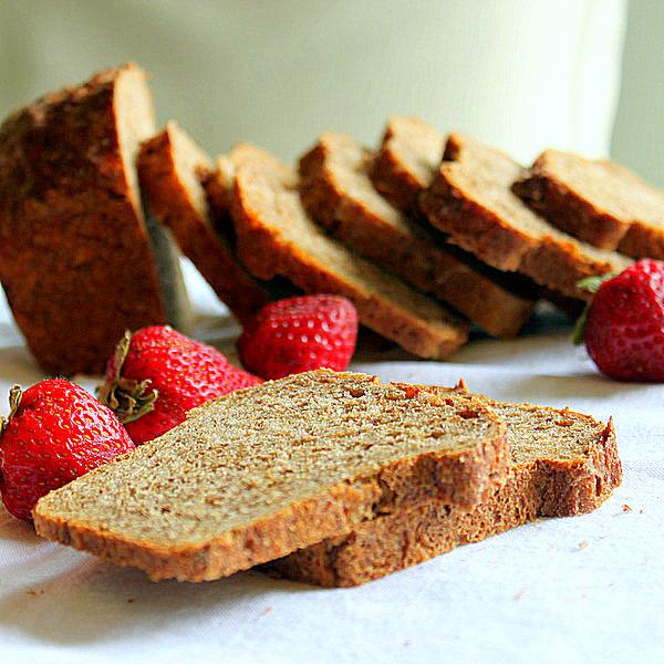 Strawberry Mango Molasses Mini Loaf