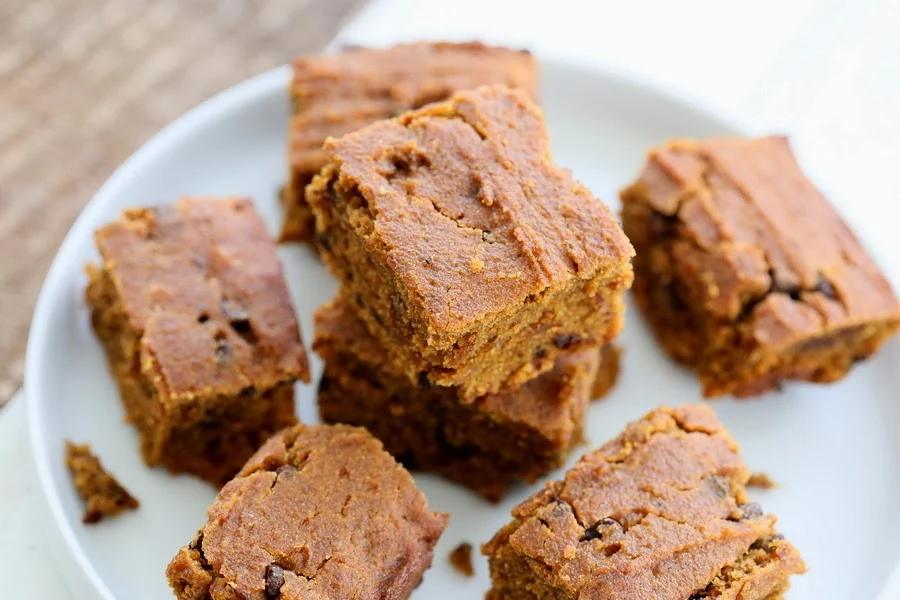 Gluten free Sweet Potato Blondies | Pitzn