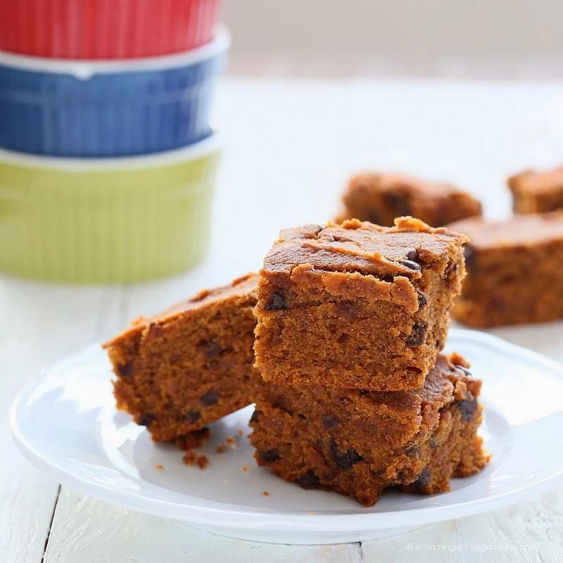 Gluten free Sweet Potato Blondies | Pitzn