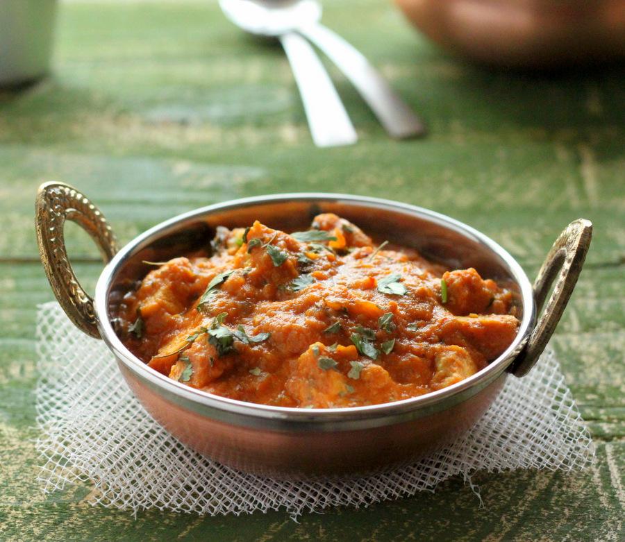 Tempeh Tikka Masala with Kale. Vegan Glutenfree
