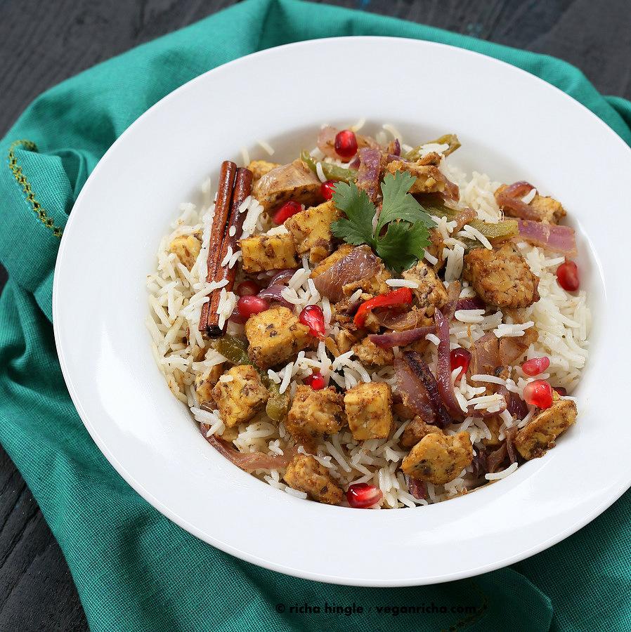 Tempeh Tikka Pulao | Pitzn