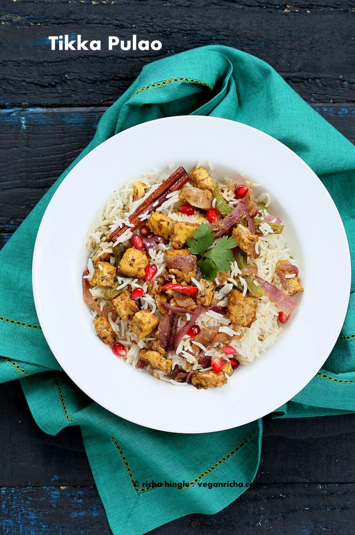 Tempeh Tikka Pulao | Pitzn