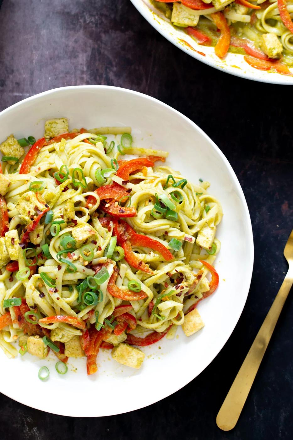 Thai Green Curry Stir-Fry Noodles