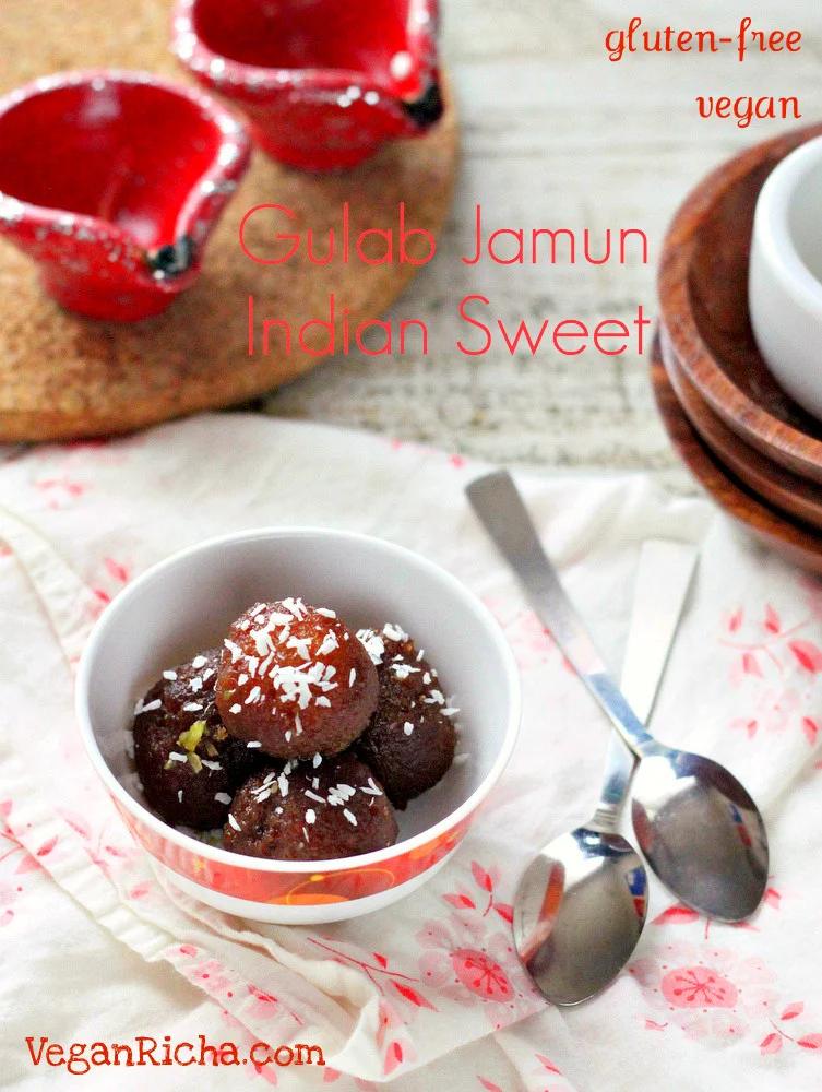 The Best Vegan & Glutenfree Gulab Jamuns. Dairyfree Eggless Recipe