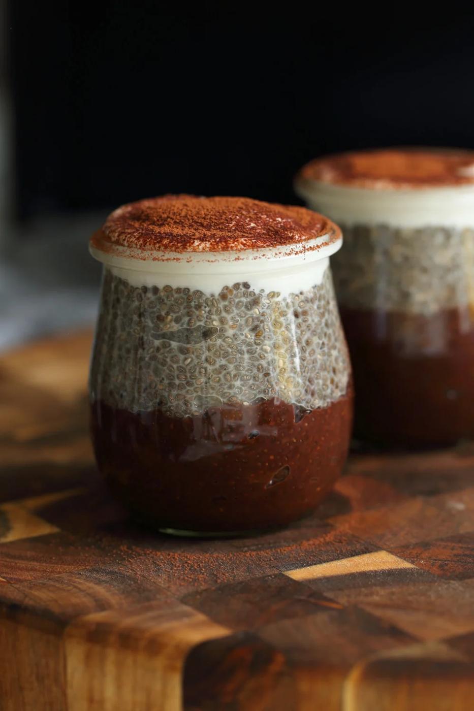 Tiramisu Chia Seed Pudding