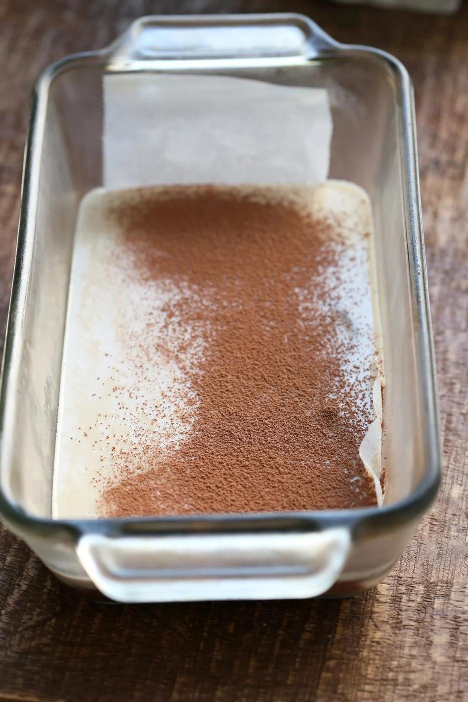 Tiramisu Fudge Bars with creamy cashew vegan mascarpone layered with cocoa coffee cream. These freezer fudge bars are easy and dreamy. Vegan Gluten-free Soy-free Recipe | VeganRicha.com